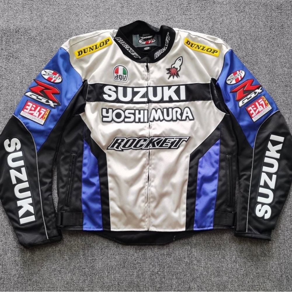 SUZUKI YOSHIMURA LEATHER RACE JACKET